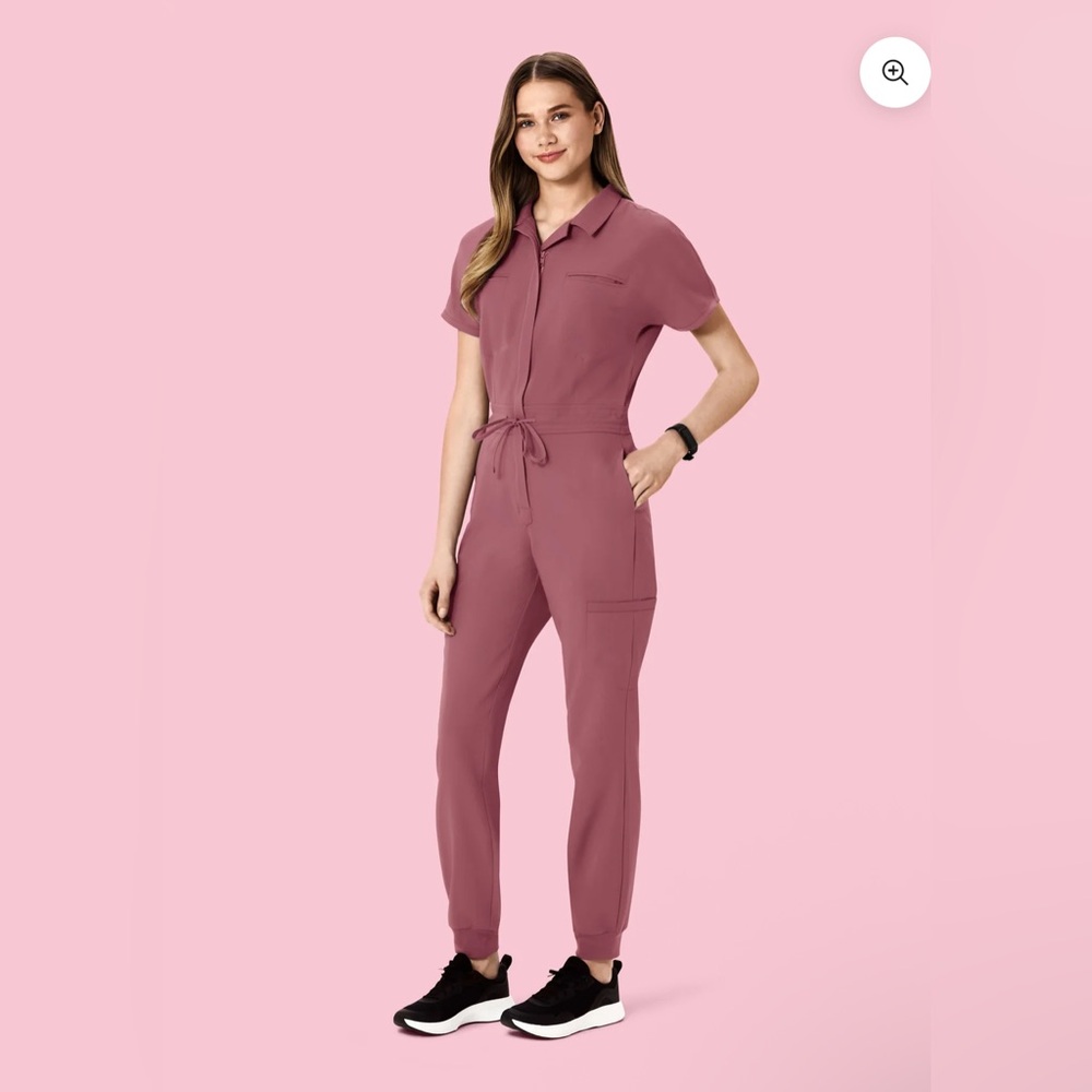 Chic Dusty Rose Jumpsuit for Women